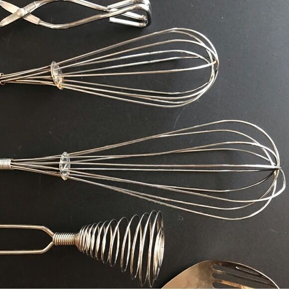 Vintage Variety Stainless Steel Kitchen Handheld Tools 6 Piece - Picture 7 of 16